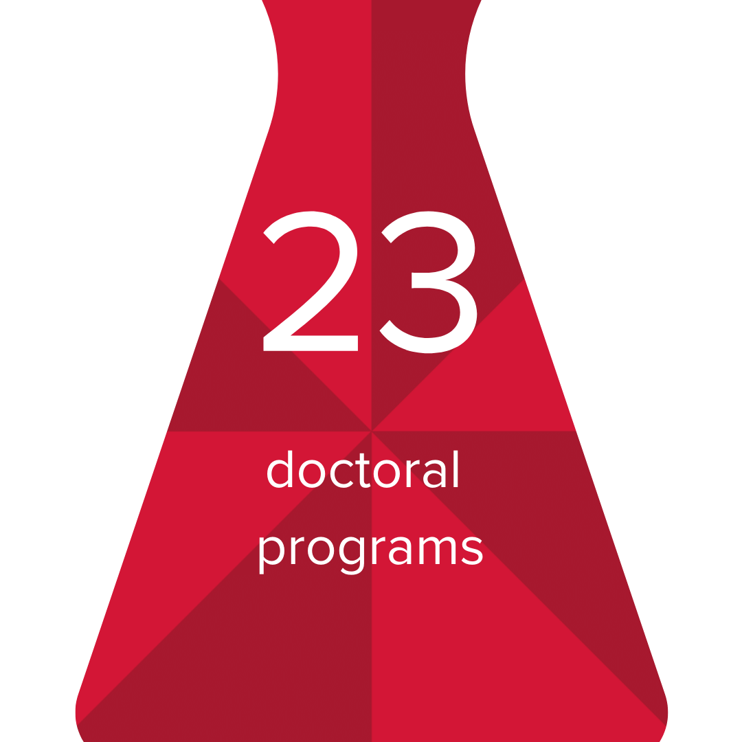 23 doctoral programs