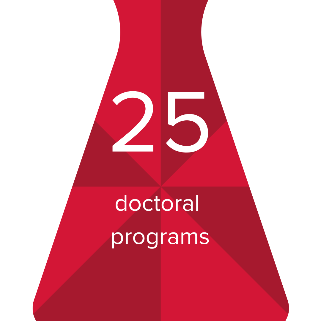 25 doctoral programs