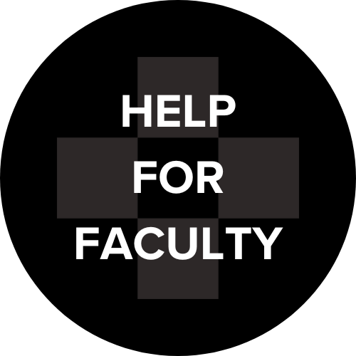 Resources for faculty