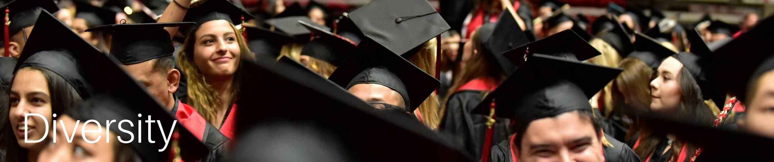 Student at graduation.