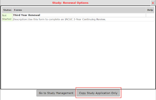 3rd year renewal step 2
